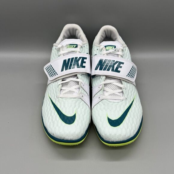Nike Zoom High Jump HJ Elite White Track Shoes FZ9636-100 Men’s Size 9